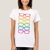 Regenbooggelassen T-shirt (Voorkant)