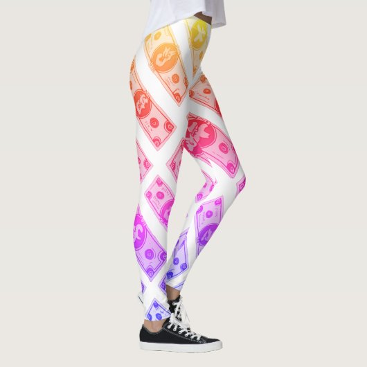 regenbooggeld leggings (Rechts)