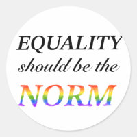 Regenbooggelijkheid zou de norm moeten zijn