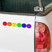 regenbooggeluk bumper sticker (Op Truck)