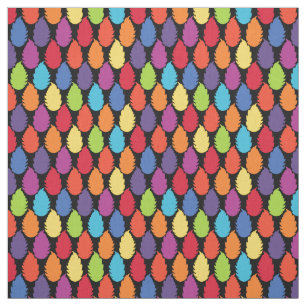 Regenbooggeometrisch patroon stof