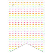 Regenbooggeometrisch Vlaggetjes (Tweede vlag)