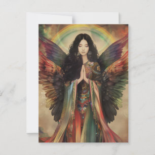 Regenbooggodin Iris Griekse mythologie Boheemse ku Briefkaart