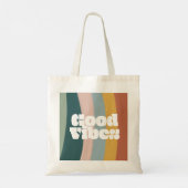 Regenbooggoede vibes tote bag (Achterkant)
