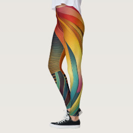 Regenbooggolf Leggings