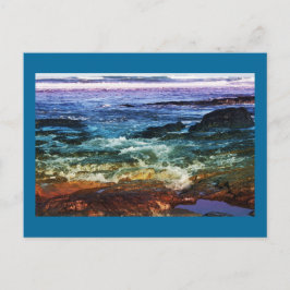 Regenbooggolven Briefkaart