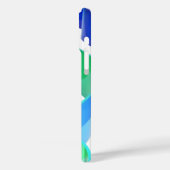 Regenbooggolven Case-Mate iPhone Case (Achterkant / Links)