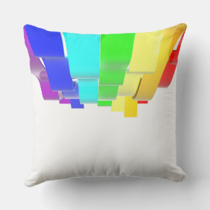 Regenbooggolven Kussen