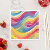 Regenbooggolven Servet (Insitu)