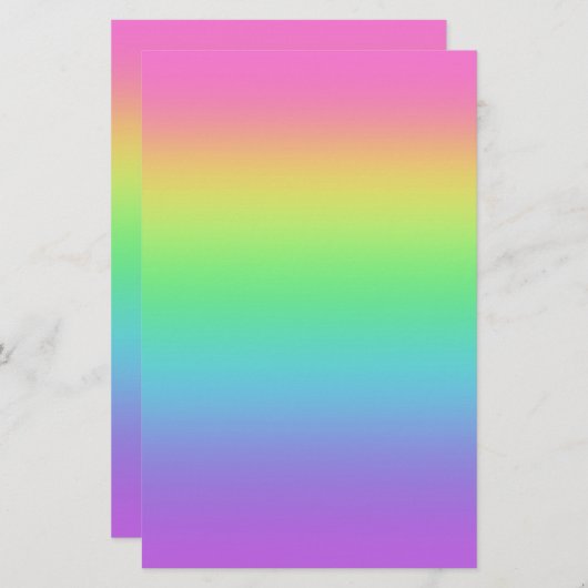 Regenbooggradiënt (Voorkant / Achterkant)