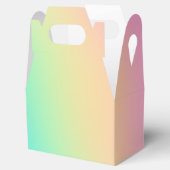 regenbooggradiënt bruiloft bedankdoosjes (Geopend)