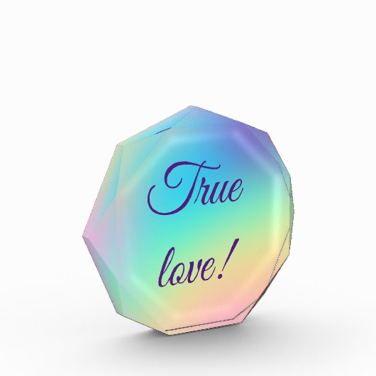 regenbooggradiënt bruiloft fotoblokken (Links)