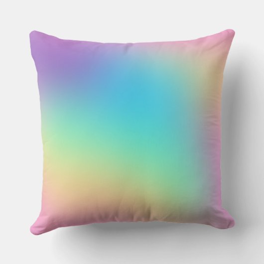  regenbooggradiënt bruiloft kussen (Achterkant)