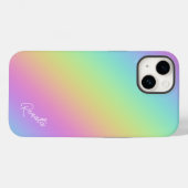 Regenbooggradiënt Case-Mate iPhone Case (Achterkant (horizontaal))