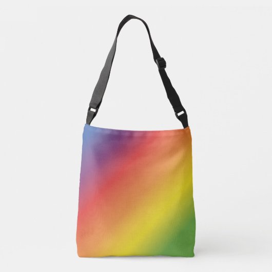 Regenbooggradiënt Crossbody Tas (Achterkant)