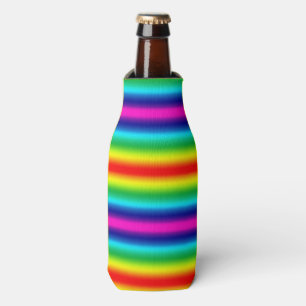 Regenbooggradiënt. Flesjeskoeler