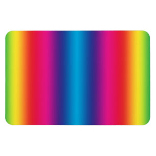 Regenbooggradiënt - Gepersonaliseerd regenbogen S Magneet