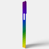 Regenbooggradiënt gestript Hoesje-mais Samsung Case-Mate iPhone Case (Achterkant / Rechts)