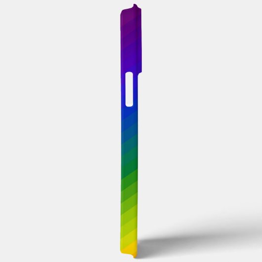 Regenbooggradiënt gestript Hoesje-mais Samsung Case-Mate iPhone Case (Achterkant / Rechts)