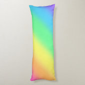 Regenbooggradiënt Lichaamskussen (Achterkant (Verticaal))