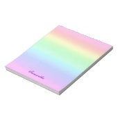  regenbooggradiënt notitieblok (Gedraaid)