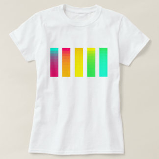 Regenbooggradiënt T-shirt