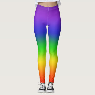 Regenbooggradiënt Verticaal Leggings