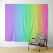 Regenbooggradiënt Wandkleed (In Situ (horizontaal))