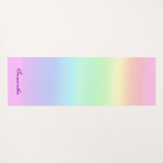 regenbooggradiënt yogamat (Achterkant (horizontaal))