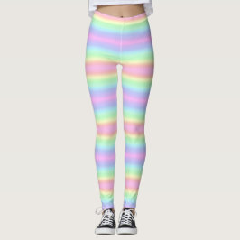  regenbooggradiëntstrips leggings