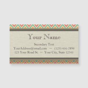 Regenbooggras Zigzag Chevrons