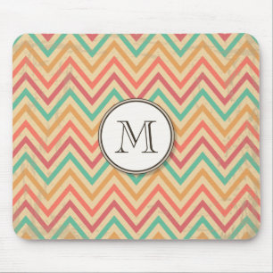Regenbooggras Zigzag Chevrons Muismat
