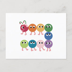 Regenbooggrub. Briefkaart