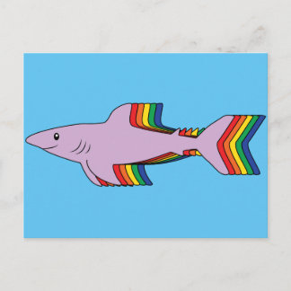 Regenbooghaai Briefkaart