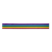 Regenbooghandbeentjes in gradiëntstrips lint (Voorkant)