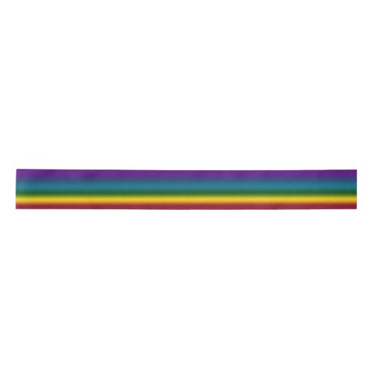 Regenbooghandbeentjes in gradiëntstrips lint (Voorkant)