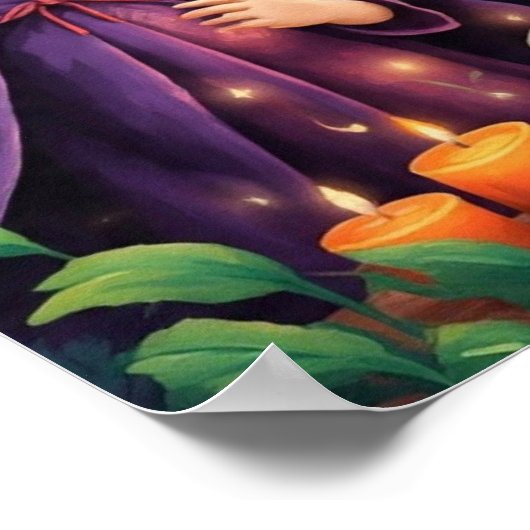 regenboogheks poster (Hoek)