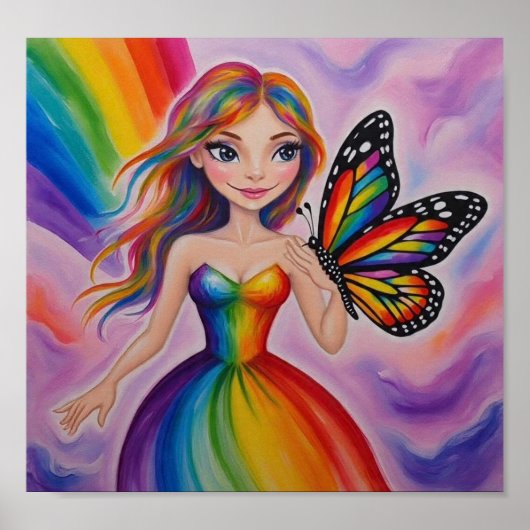 regenboogheks poster (Voorkant)