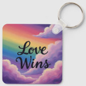 regenboogheks sleutelhanger (Achterkant)