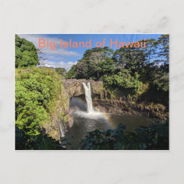 RegenboogHerfsten van het grote eiland Hawaii Briefkaart