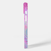 Regenboogholografisch glitter Drijft Hoesje-Mat zo Case-Mate iPhone Case (Achterkant / Links)