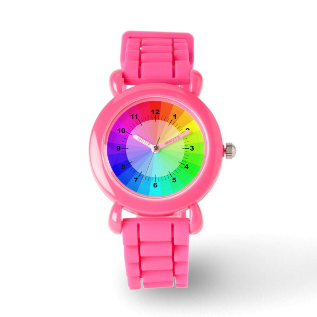 Regenbooghorloge Horloge (Voorkant)