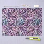 Regenboogijsgradiënt en luipspillen tissuepapier (Craft)