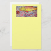 regenboogjacht briefpapier (Voorkant / Achterkant)