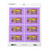 regenboogjacht etiket (Full Sheet)