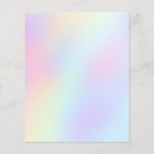 regenboogjongen FAUX Flyer (Achterkant)