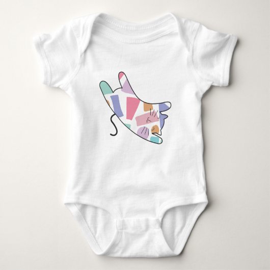 RegenboogKat Romper (Voorkant)