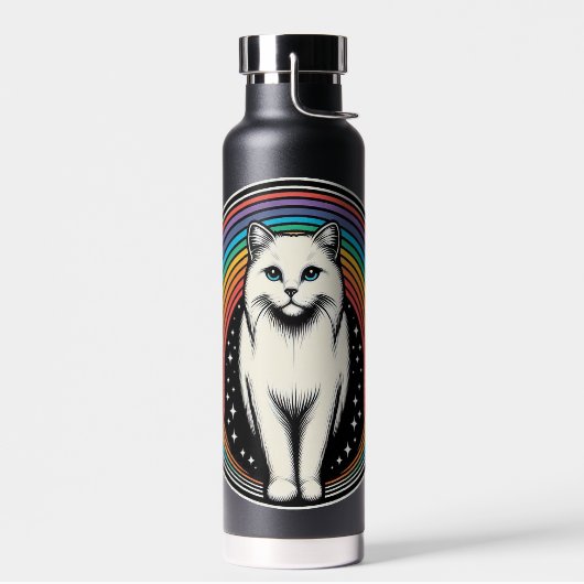 regenboogkat waterfles (Links)