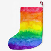 Regenboogkerstaart Kleine Kerstsok (Achterkant)