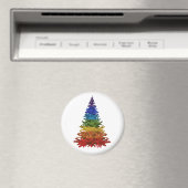 Regenboogkerstboom Magnet Magneet (Insitu (Vaatwasser))